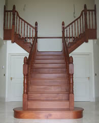 Front staircase